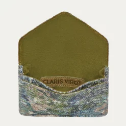 Shop Claris Virot Alex Wallet Camo Renaissance Lizard