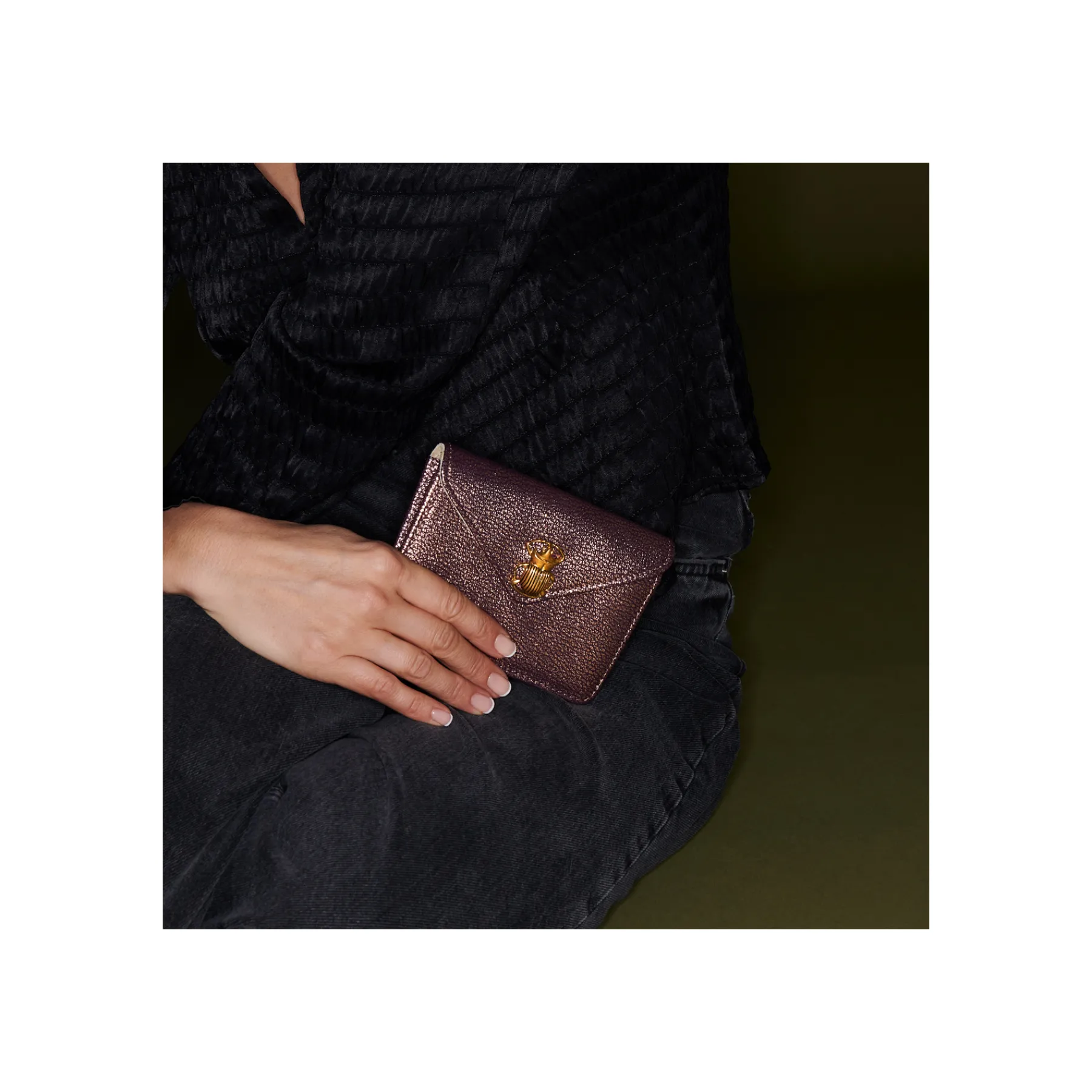 Flash Sale Claris Virot Alex Wallet Do Copper Leather