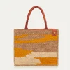 Best Sale Claris Virot Archi Bag Rafia Fabric
