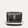 Best Claris Virot Ava Medium Bag Black Python