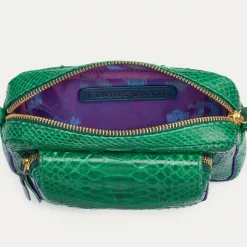 Sale Claris Virot Baby Charly Bag Grass Green Python