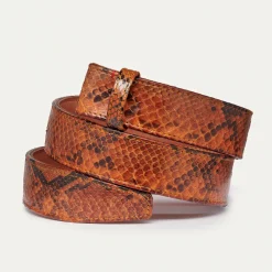 Cheap Claris Virot Beetle Belt Moka Python