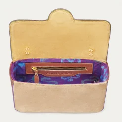 Cheap Claris Virot Big Ava Bag Grege Thick Leather Suede