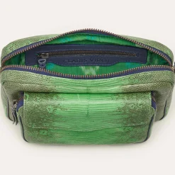 Cheap Claris Virot Big Charly Bag Green Yuzu Lizard