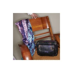 Sale Claris Virot Big Charly Bag Carbon Python