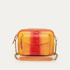 Best Claris Virot Big Charly Bag Red Orange Tatsu Python