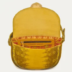 Flash Sale Claris Virot Big Victoria Bag Yellow Imperial Samurai Python