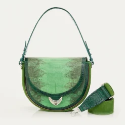 Best Claris Virot Big Victoria Bag Green Yuzu Lizard
