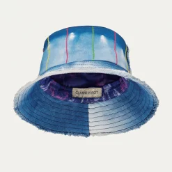 Store Claris Virot Bobby Hat Indigo Bogolan Fabric
