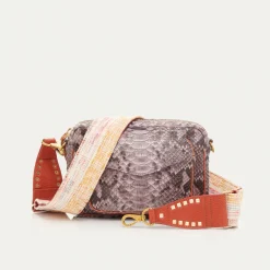 Best Claris Virot Charly Bag Parme Paruma Python