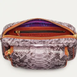 Best Claris Virot Charly Bag Parme Paruma Python
