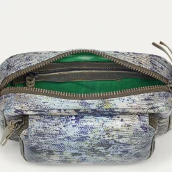 Shop Claris Virot Charly Bag Camo Renaissance Lizard
