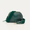 Discount Claris Virot Clara Bag Green Forest Python