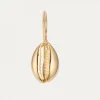 New Claris Virot Cleo Earrings Golden Shell