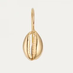 New Claris Virot Cleo Earrings Golden Shell