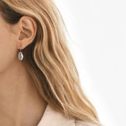 Discount Claris Virot Cleo Earrings Silvery Shell