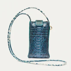 Clearance Claris Virot Double Marcus Case Blue Lagoon Python