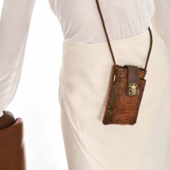 Store Claris Virot Double Marcus Case Moka Python And Leather
