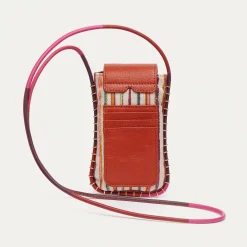 Best Sale Claris Virot Emile Sunglasses Case Tsumugi Striped Fabric