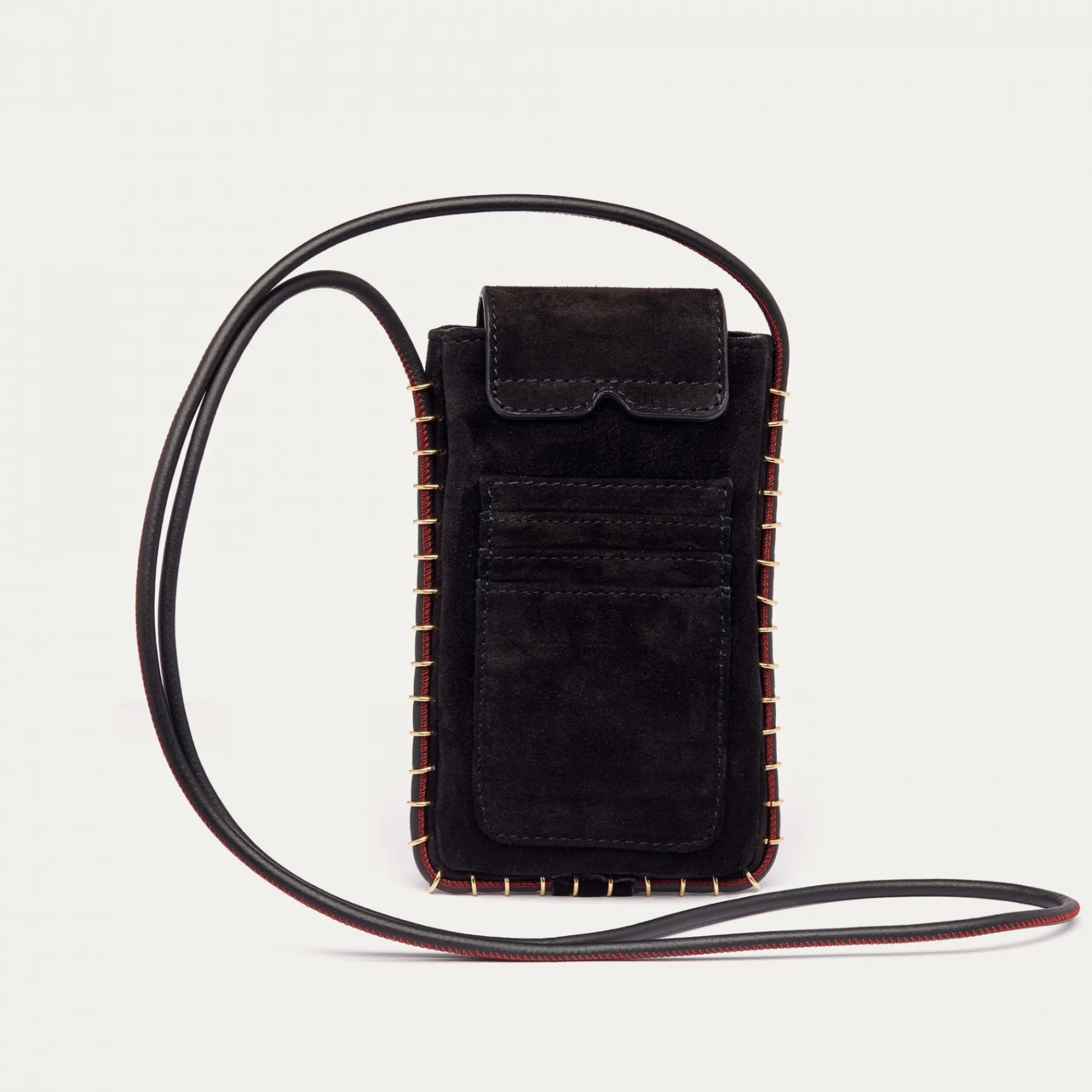 Flash Sale Claris Virot Emile Sunglasses Case Black Leather