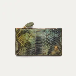 Cheap Claris Virot Helena Wallet Green Valley Python