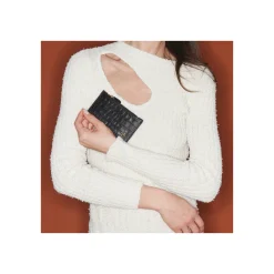 Hot Claris Virot Helena Wallet Black Croco