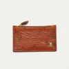Best Sale Claris Virot Helena Wallet Caramel Kocha Lizard