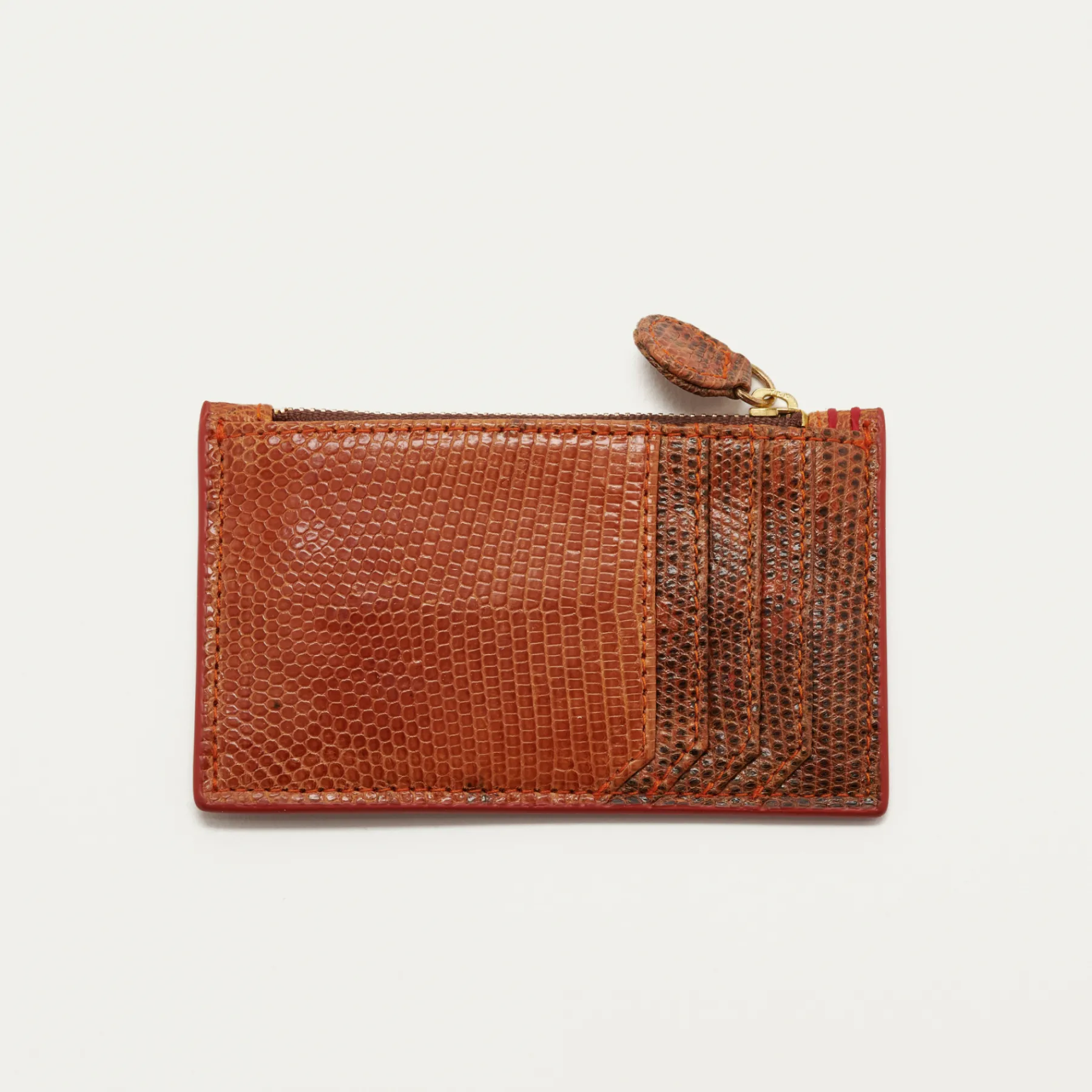 Best Sale Claris Virot Helena Wallet Caramel Kocha Lizard