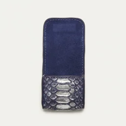 New Claris Virot Jamie Airpods Cases Ice Blue Metallic Python
