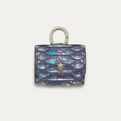 New Claris Virot Jamie Airpods Cases Ice Blue Metallic Python
