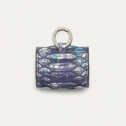 New Claris Virot Jamie Airpods Cases Ice Blue Metallic Python