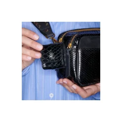 Hot Claris Virot Jamie Airpods Cases Black Python