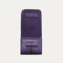 Shop Claris Virot Jamie Airpods Cases Violet Watersnake