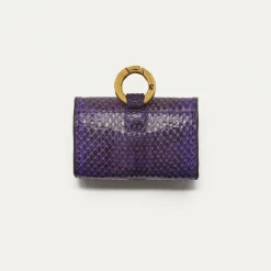 Shop Claris Virot Jamie Airpods Cases Violet Watersnake