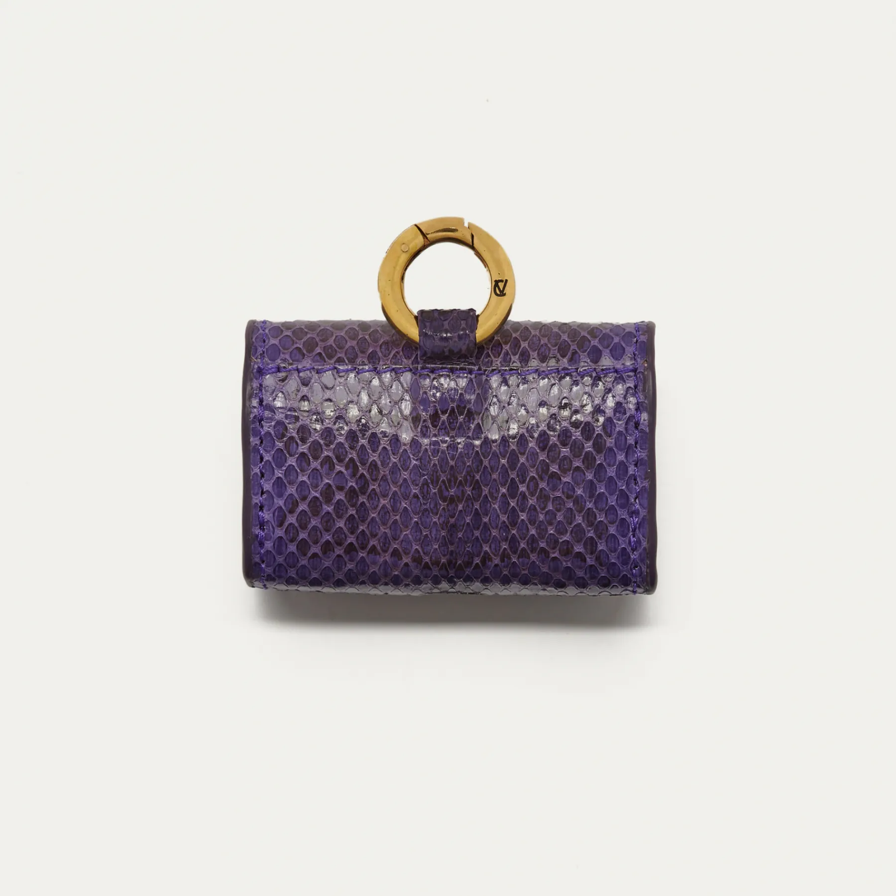 Shop Claris Virot Jamie Airpods Cases Violet Watersnake