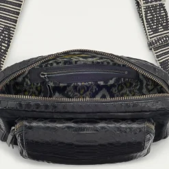 Best Sale Claris Virot Jumbo Charly Bag Black Python