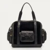Shop Claris Virot Leo Bag Black Python
