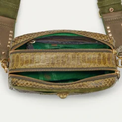 Best Sale Claris Virot Lily Bag Kaki Python
