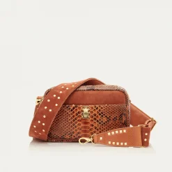 Cheap Claris Virot Lily Bag Moka Python