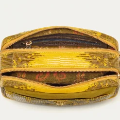 Discount Claris Virot Lily Bag Yellow Imperial Samurai Python