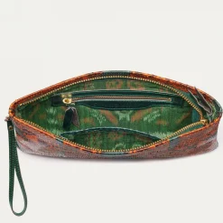 Store Claris Virot Lou Clutch Kingfisher Python