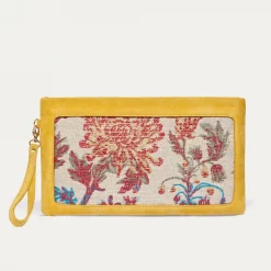 Hot Claris Virot Lou Clutch Beige Rococo Leather