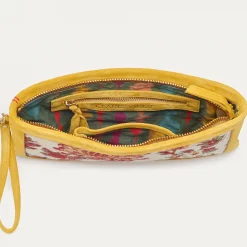 Hot Claris Virot Lou Clutch Beige Rococo Leather