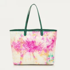 Discount Claris Virot Marny Bag Multicolor Tie And Dye Python