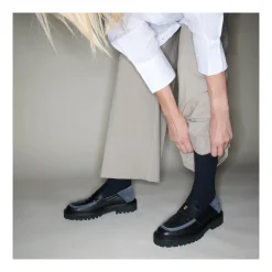 Cheap Claris Virot Mia Mocassins Black Leather