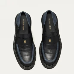 Cheap Claris Virot Mia Mocassins Black Leather