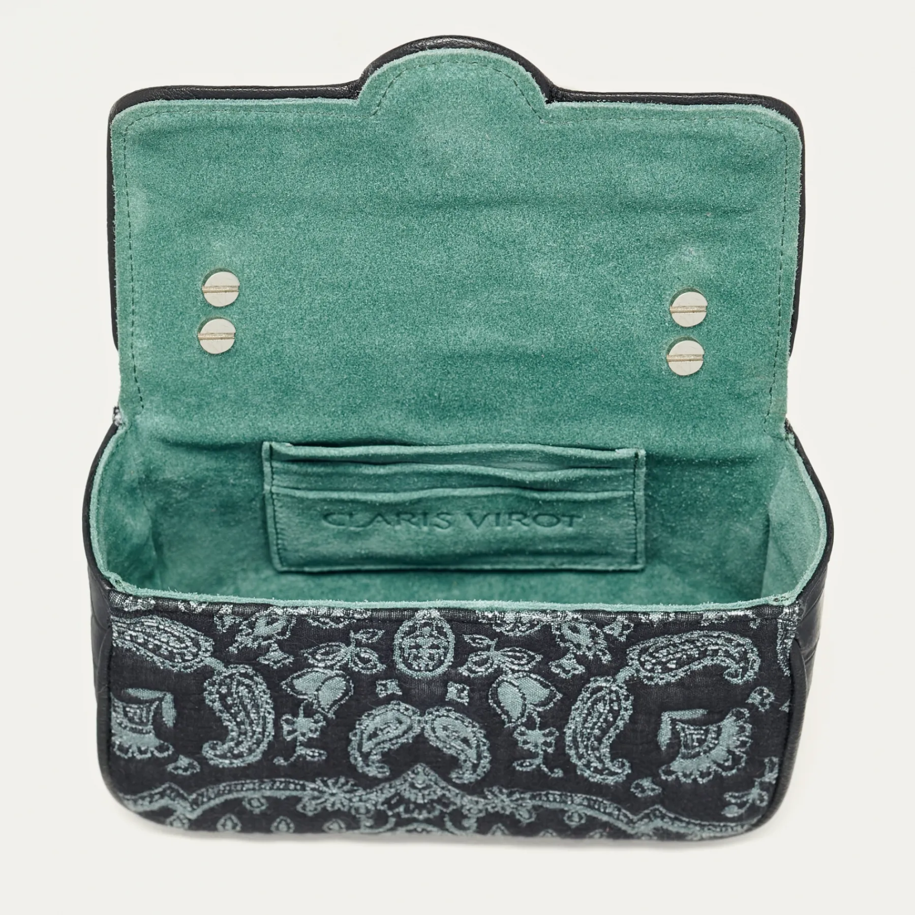 Online Claris Virot Mini Ava Bag Jeans Cashmere Leather