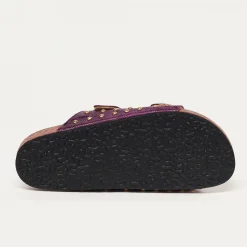 Best Claris Virot Odette Sandals Purple Lizard