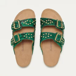 Best Sale Claris Virot Odette Sandals Mint Python