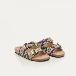 Best Sale Claris Virot Odette Sandals Multicolor Sumba Cotton
